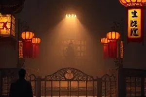 《拼图剧场》横版封面，散落在桌面上的拼图碎片