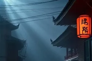 《盐湖来信》横版封面，盐湖倒影与一只旧信箱