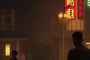 《静默航线》横版封面，夜航货轮的甲板与远处灯塔
